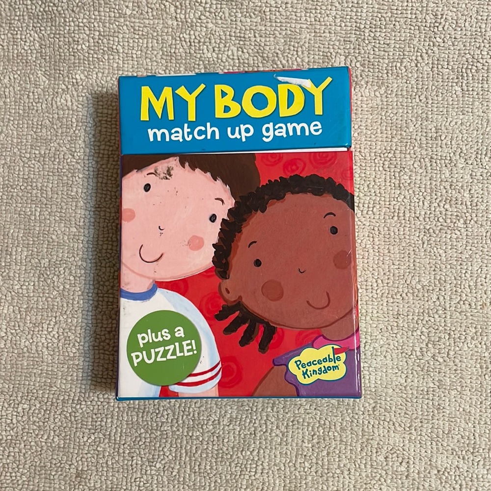📚2/$6  My Body Match Up Game